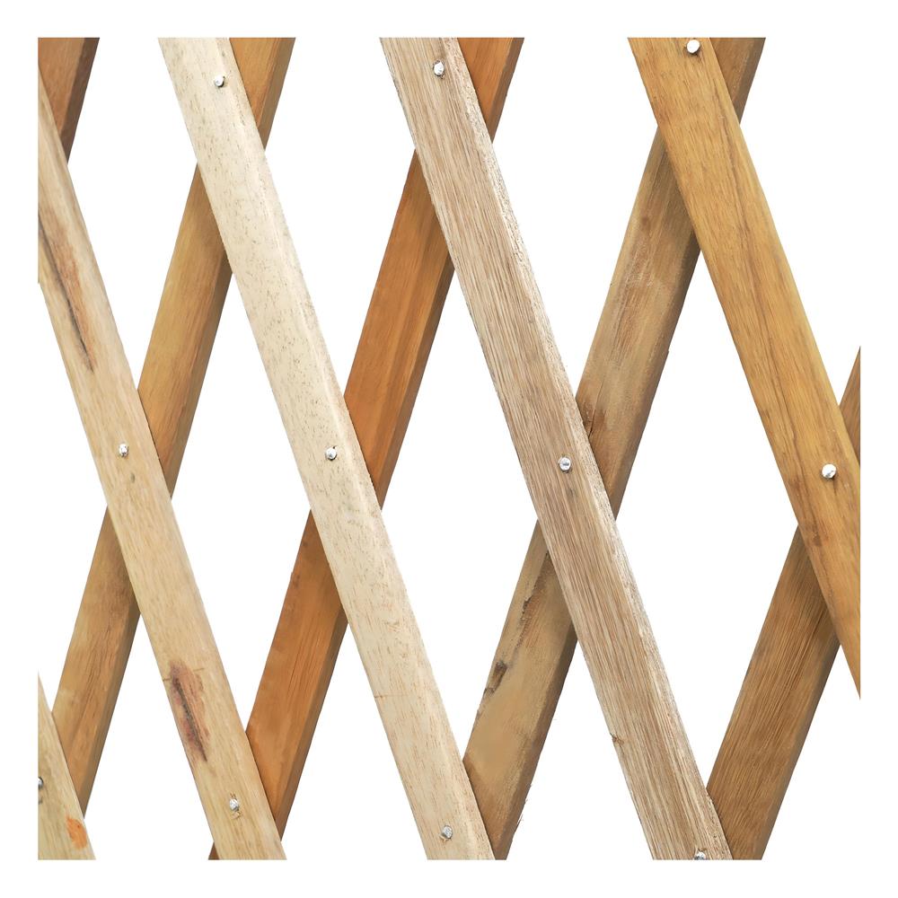 รั้วไม้ยืด-หด ME LIVING NICE 100x100 ซม. สีธรรมชาติ