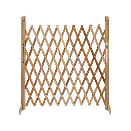 รั้วไม้ยืด-หด ME LIVING NICE 100x100 ซม. สีธรรมชาติ_1