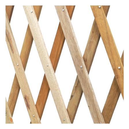 รั้วไม้ยืด-หด ME LIVING NICE 100x100 ซม. สีธรรมชาติ_3