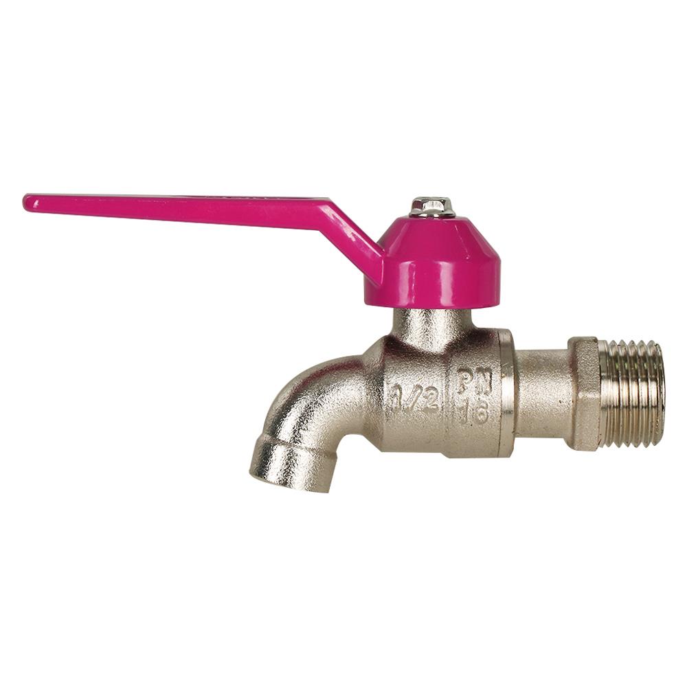 ก๊อกบอล DEXZON 1/2 นิ้ว สีม่วง