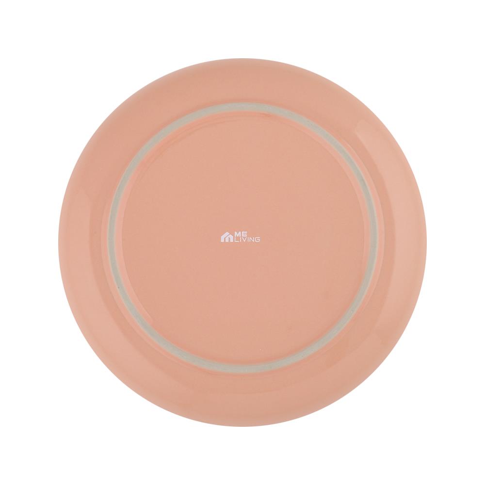 จานเซรามิกบัว 9" ME LIVING SHINE ส้ม