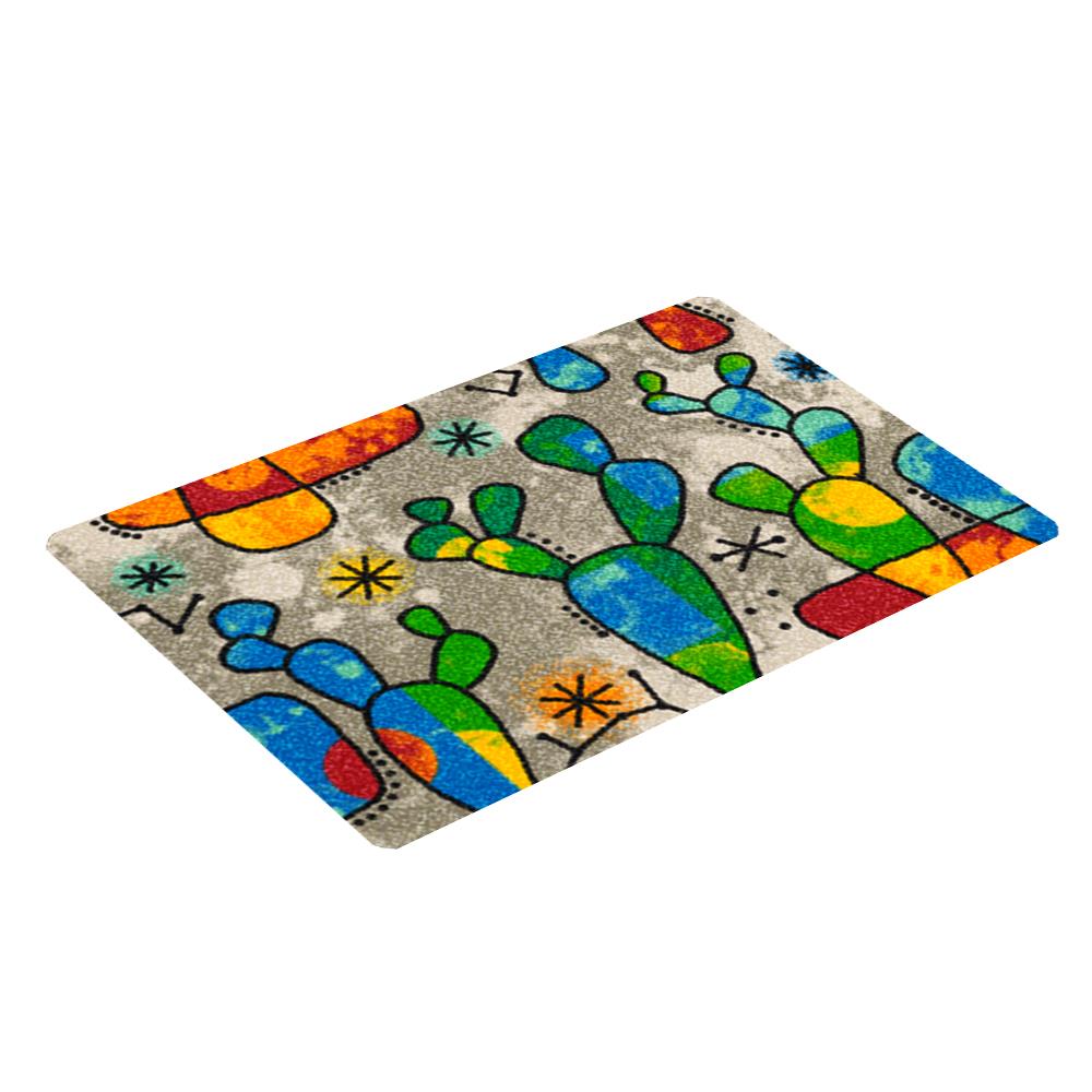 พรม PRAW BUNNY EAR ART 50X75 ซม. สีเทา