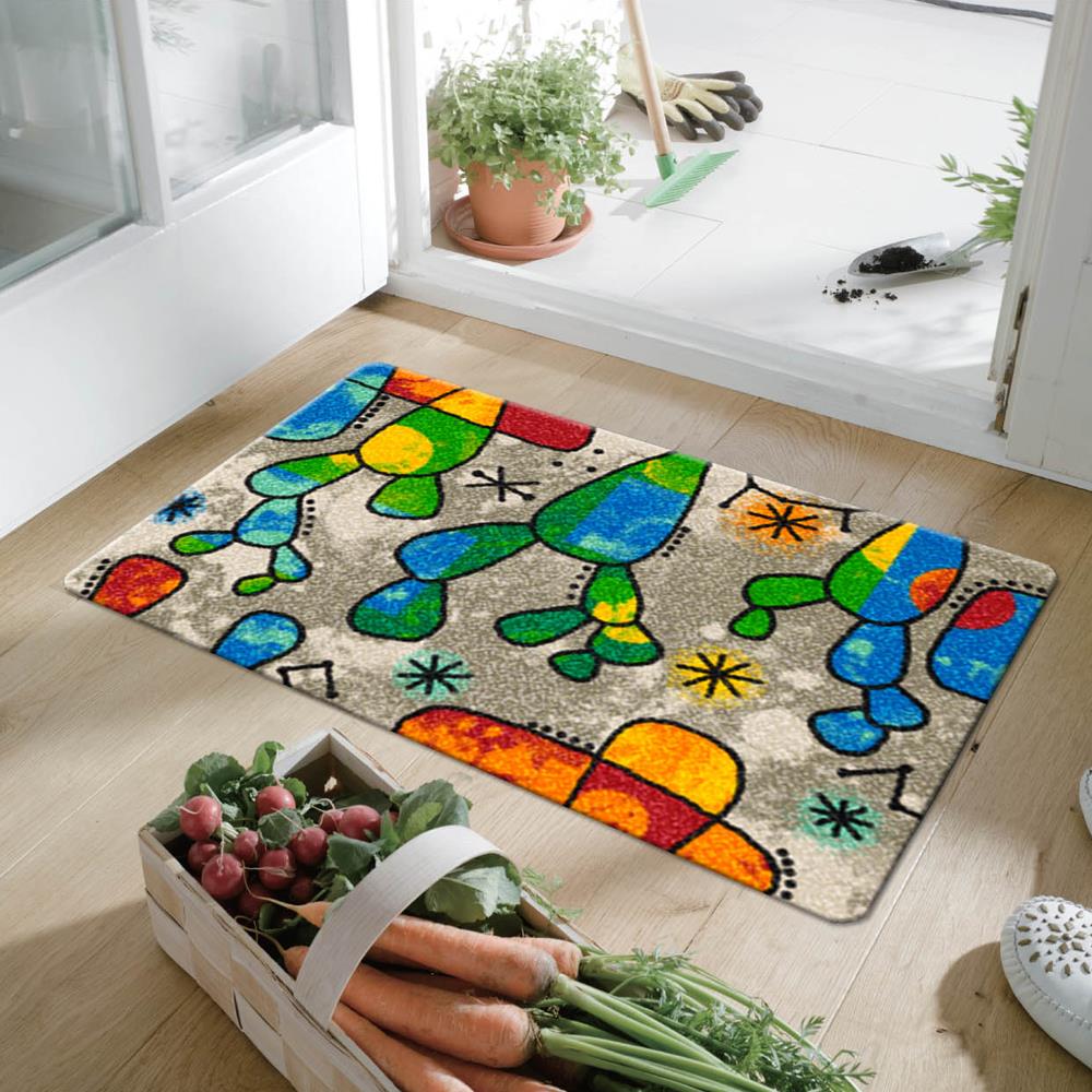 พรม PRAW BUNNY EAR ART 50X75 ซม. สีเทา