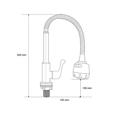 ก๊อกซิงค์เดี่ยว เคาน์เตอร์ ELEGANCE EG-8196_1
