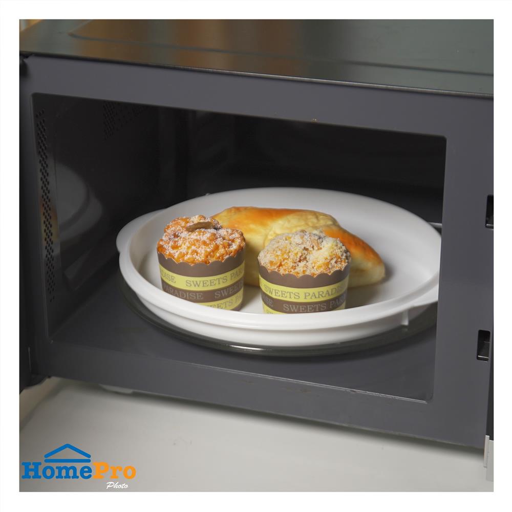 ถาดรองภาชนะไมโครเวฟ KECH 5380 สีขาว