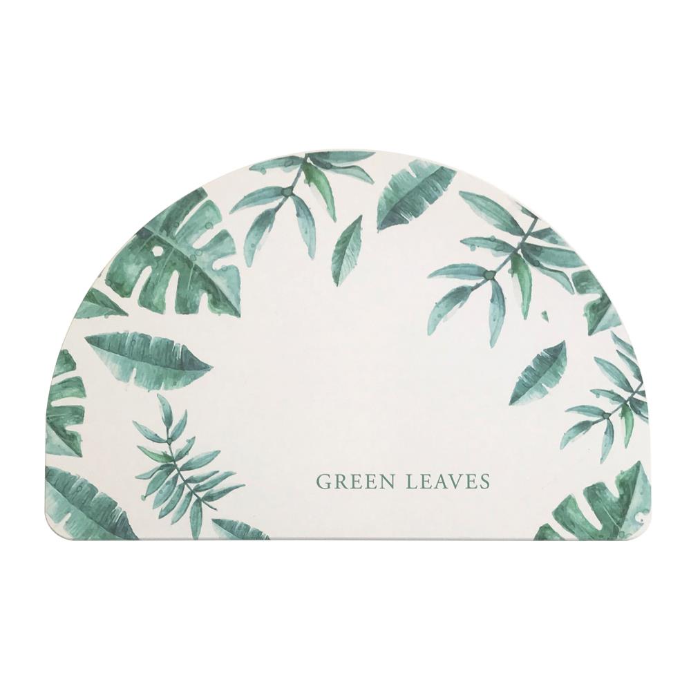 พรมหินเช็ดเท้า HOME LIVING STYLE LEVA 39X60 ซม. สีเขียว