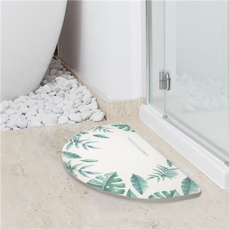 พรมหินเช็ดเท้า HOME LIVING STYLE LEVA 39X60 ซม. สีเขียว_2