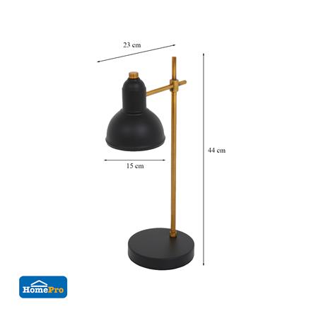 ไฟตั้งโต๊ะ CARINI 5044/1T สีดำ/ทอง_4