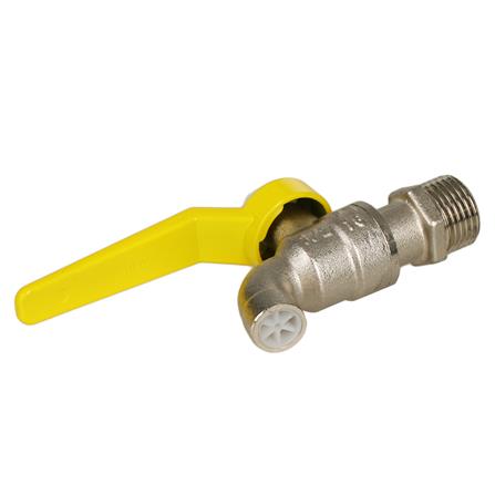 ก๊อกบอล DEXZON 1/2 นิ้ว สีเหลือง_2