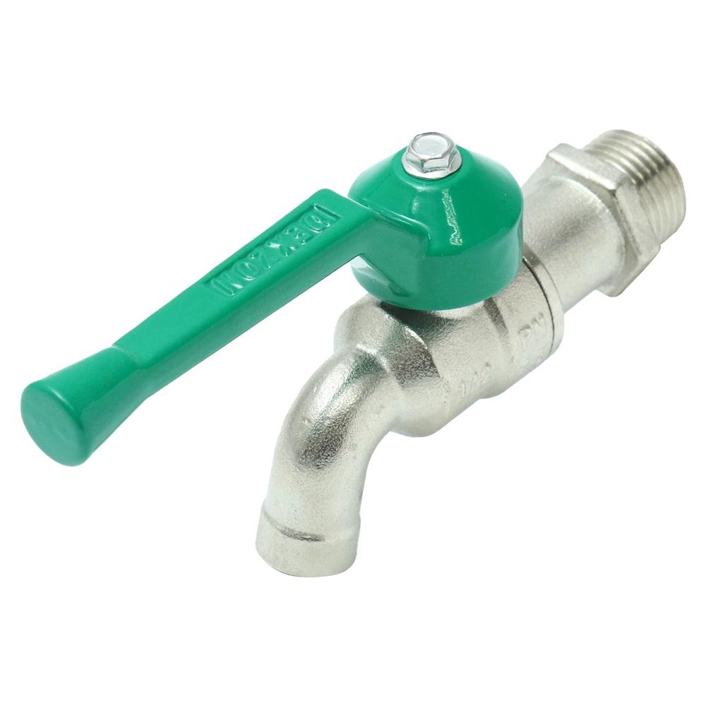 ก๊อกบอล DEXZON 1/2 นิ้ว สีเขียว