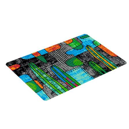 พรม PRAW CACTUS ABSTRACT B 50X75 ซม. สีเทา_1