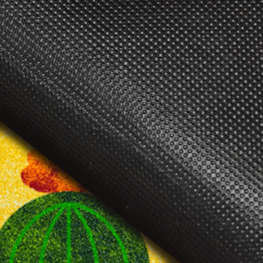 พรม PRAW TROPICAL CACTUS 50X75 ซม. สีเหลือง