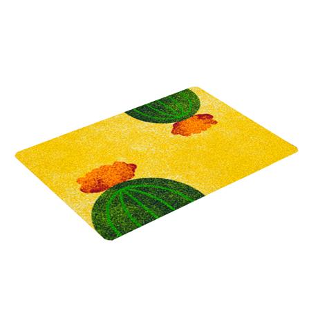 พรม PRAW TROPICAL CACTUS 50X75 ซม. สีเหลือง_1