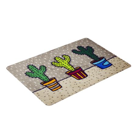 พรม PRAW 3 GEOMETRIZANS 50X75 ซม. สีเทา_1