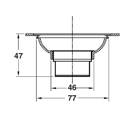 ตะแกรงกันกลิ่น HAFELE 485.61.219 4 นิ้ว_1