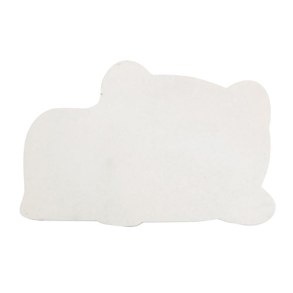 พรมหินเช็ดเท้า HOME LIVING STYLE CAT 39X60 ซม. สีขาว