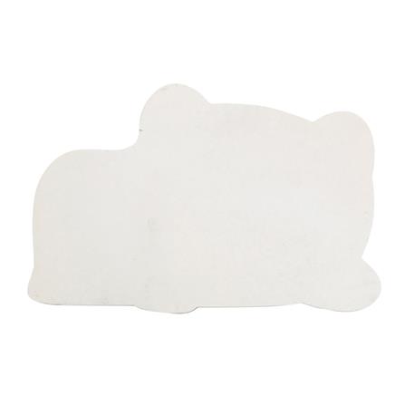 พรมหินเช็ดเท้า HOME LIVING STYLE CAT 39X60 ซม. สีขาว_1