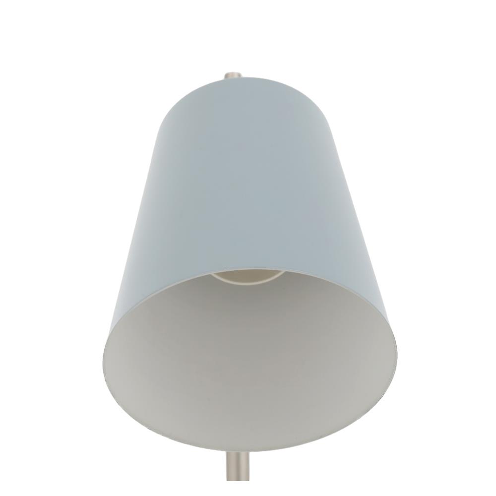 ไฟตั้งโต๊ะ CARINI 5041B/1T สีเทา/เงิน/ลายไม้