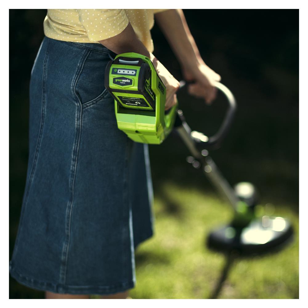 เครื่องตัดหญ้าสะพายบ่าไร้สาย (เฉพาะตัวเครื่อง) GREENWORKS 2103907 40 โวลต์