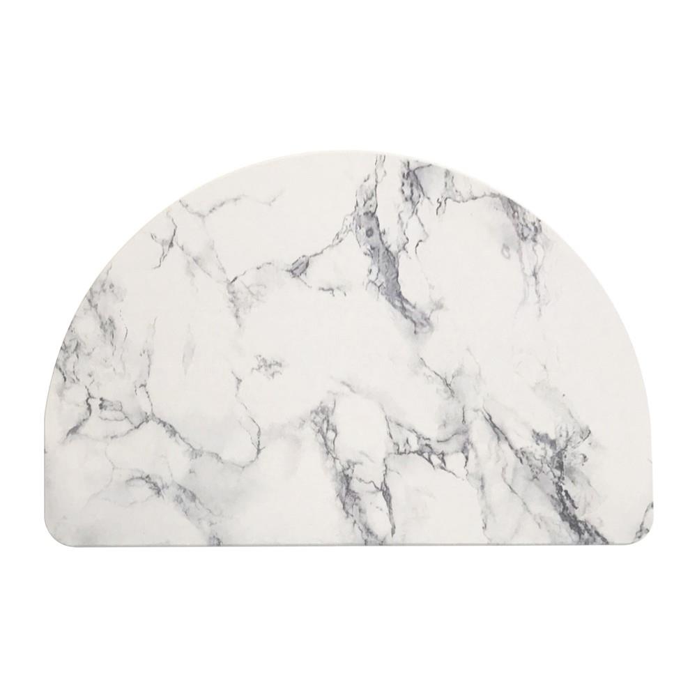 พรมหินเช็ดเท้า HOME LIVING STYLE ARCH 39X60 ซม. สีขาว