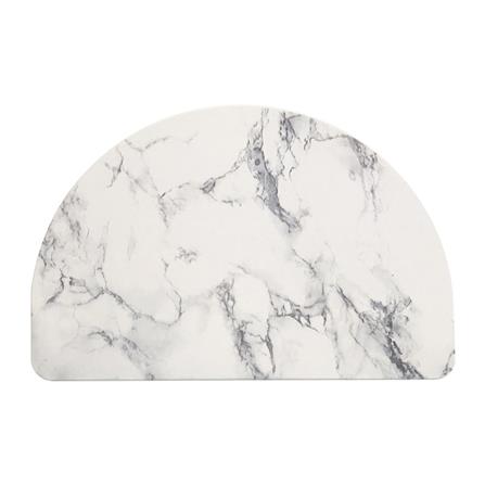 พรมหินเช็ดเท้า HOME LIVING STYLE ARCH 39X60 ซม. สีขาว_0