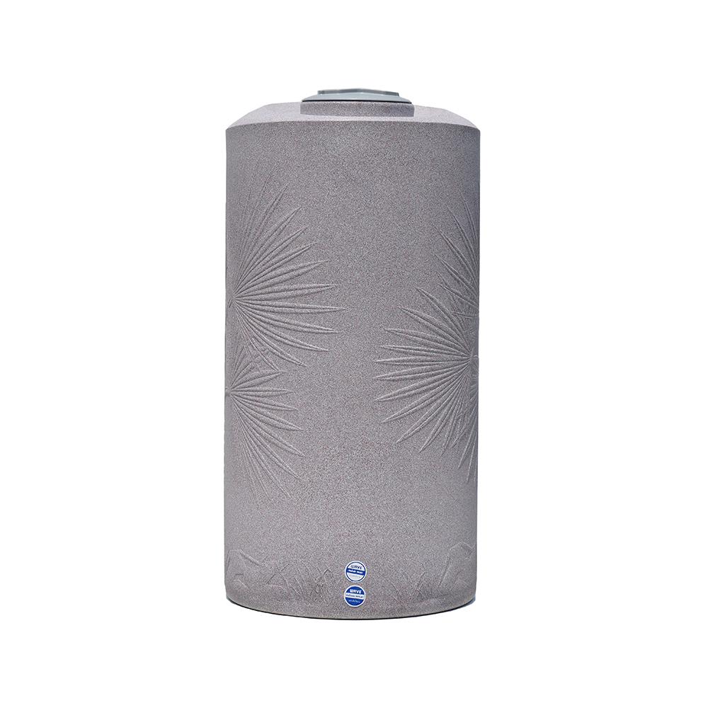 ถังเก็บน้ำ WAVE THE PALM 1000 ลิตร สีเทาแดง