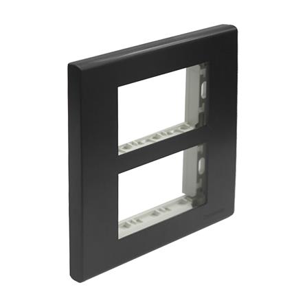 หน้ากาก 6 ช่อง PANASONIC WEG6806MB สีดำเมทาลิค_1