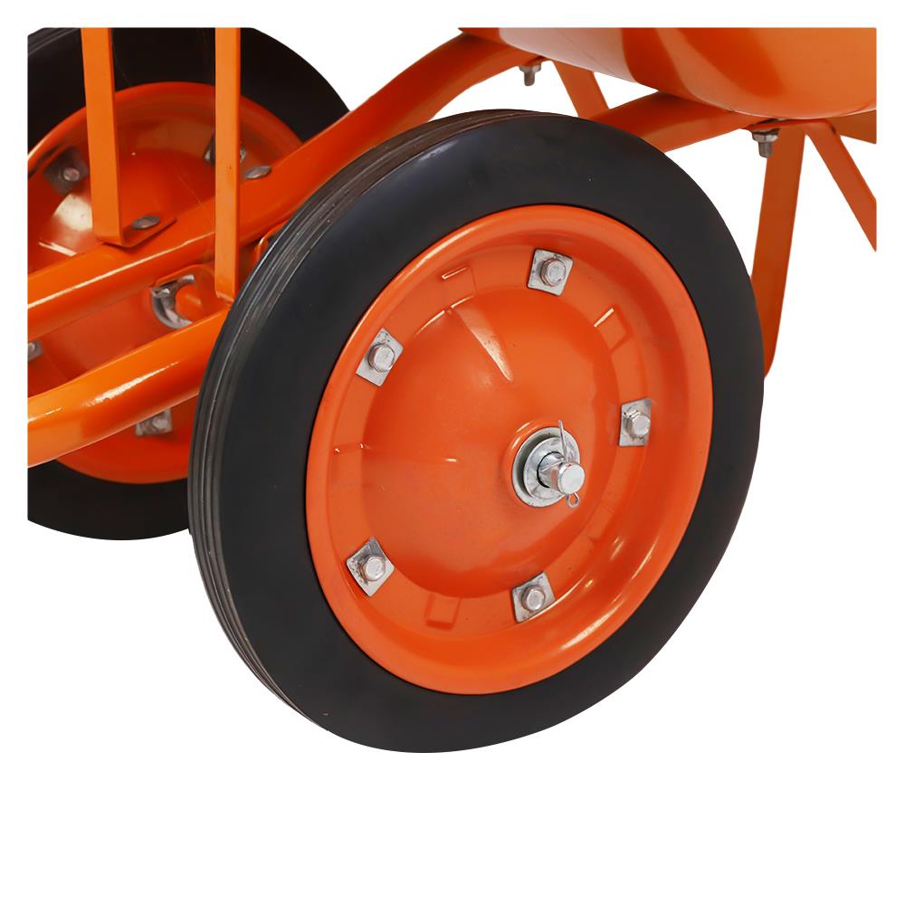 รถเข็นปูน ล้อคู่ MATALL WB6200D สีส้ม