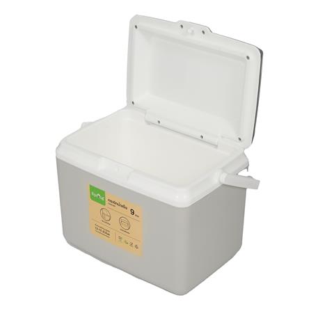 กระติกน้ำแข็ง SPRING 9 ลิตร สีเทา/น้ำเงิน_4