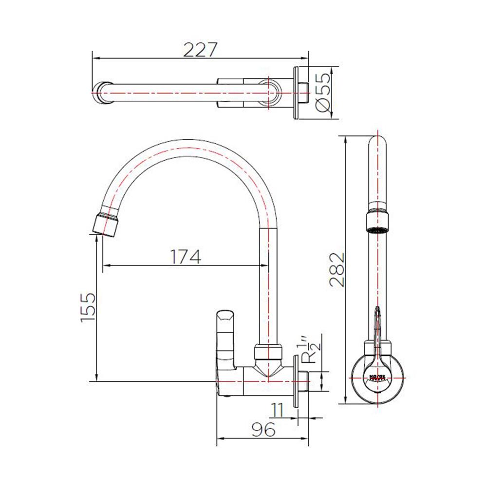 ก๊อกซิงค์ KARAT FAUCET KF-63-531-50