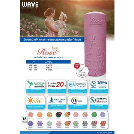 ถังเก็บน้ำ WAVE ROSE 400 ลิตร สีเทาดำ_3