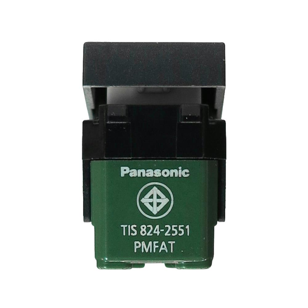 สวิตช์ 1 ทาง PANASONIC WEG5531MB ขนาด 1 ช่อง  สีดำเมทาลิค