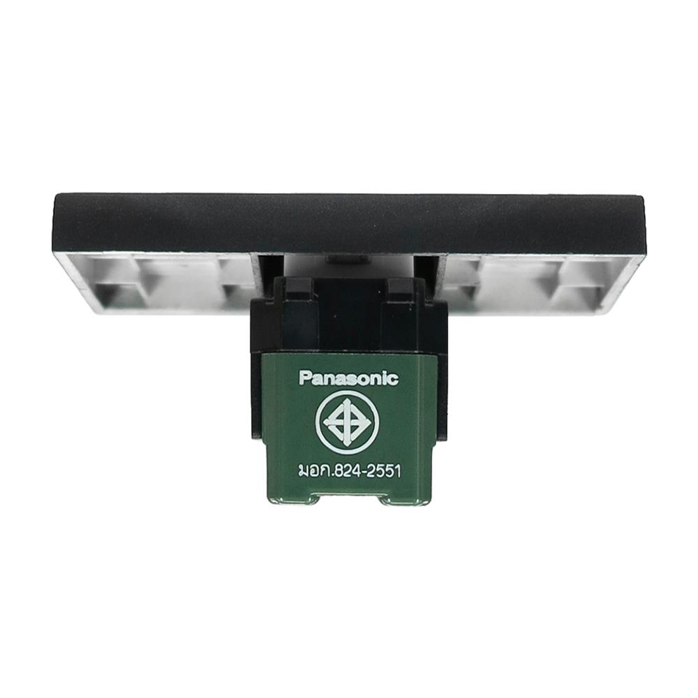 สวิตช์ 3 ทาง PANASONIC WEG5512MB ขนาด 3 ช่อง สีดำเมทาลิค