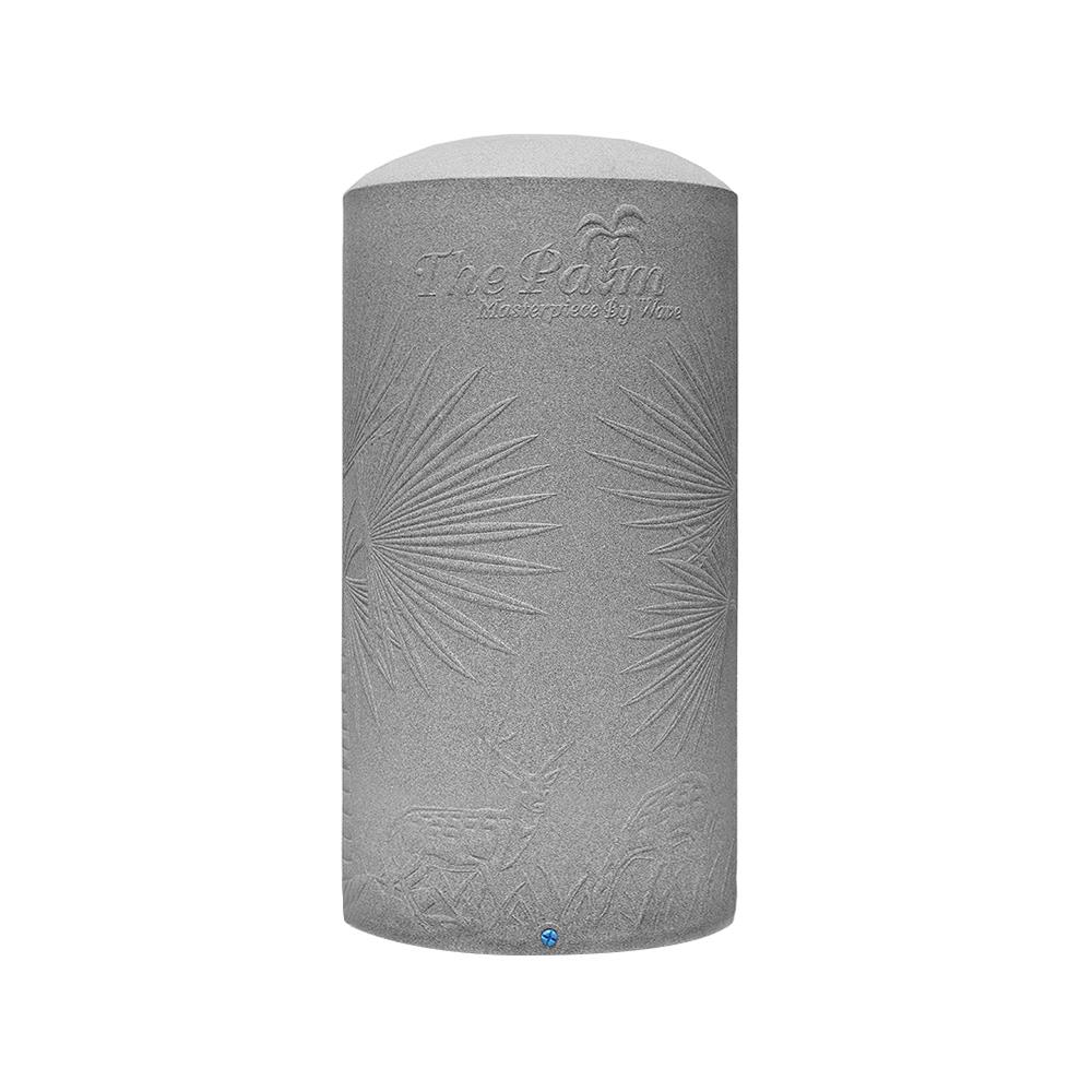 ถังเก็บน้ำ WAVE THE PALM 1000 ลิตร สีเทาดำ