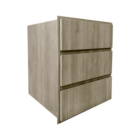 ตู้ลิ้นชัก 3 ชั้น WPC PARAZZO ENZO 50x60 ซม. สีเอ็มไพร์โอ๊ค_2