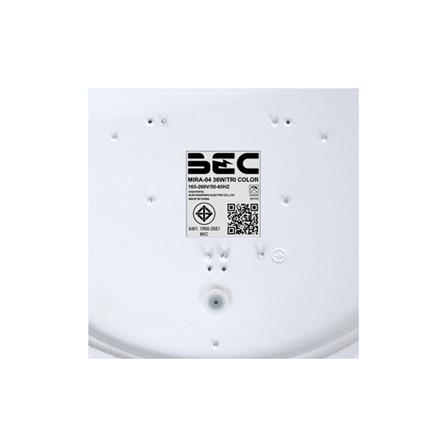 ไฟเพดาน LED BEC MIRA-04 15 นิ้ว 36 วัตต์ DAYLIGHT/COOL WHITE/WARM WHITE สีขาว_5