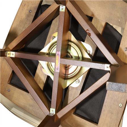 ชุดโต๊ะอาหาร 4 ที่นั่ง GROWN EMPORIUM สี LIGHT WALNUT_6