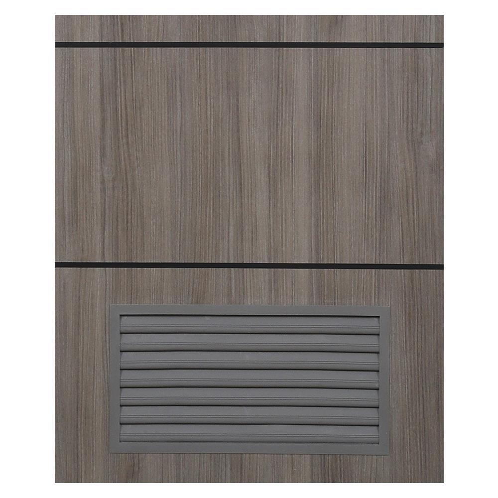 ประตูห้องน้ำ UPVC AZLE PZL4 70X200 ซม. สี TEXES OAK เจาะลูกบิด