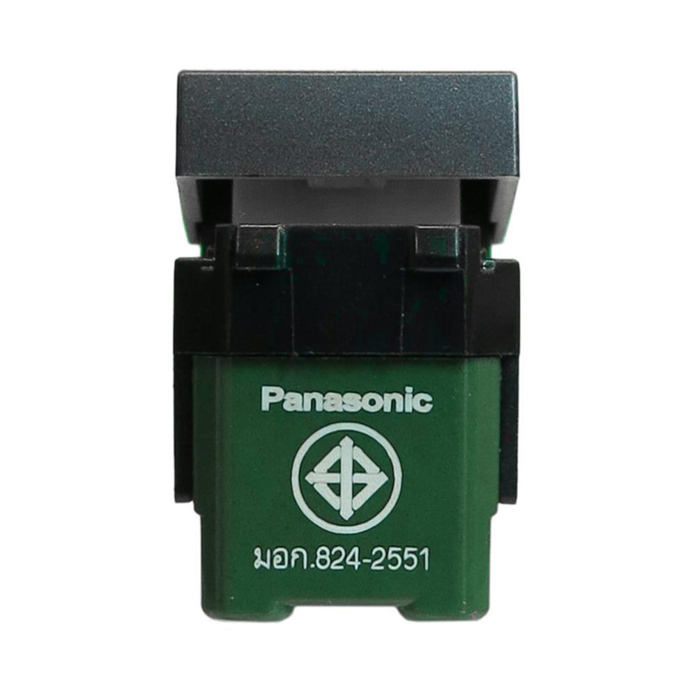 สวิตช์ 3 ทาง PANASONIC WEG5532MB ขนาด 1 ช่อง สีดำเมทาลิค
