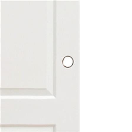 ประตูห้องน้ำ UPVC AZLE PZLS04 70X200 ซม. สีขาว เจาะลูกบิด_1