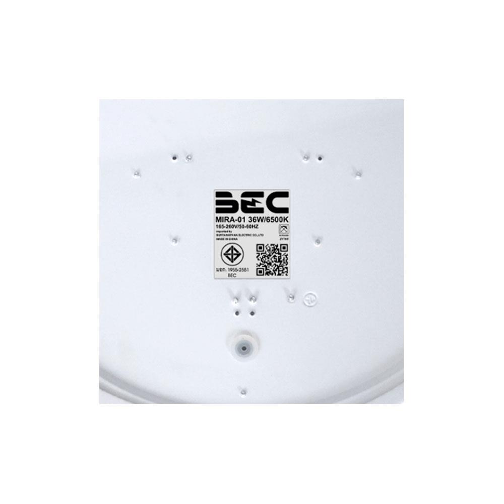 ไฟเพดาน LED BEC MIRA-01 15 นิ้ว 36 วัตต์ DAYLIGHT สีขาว