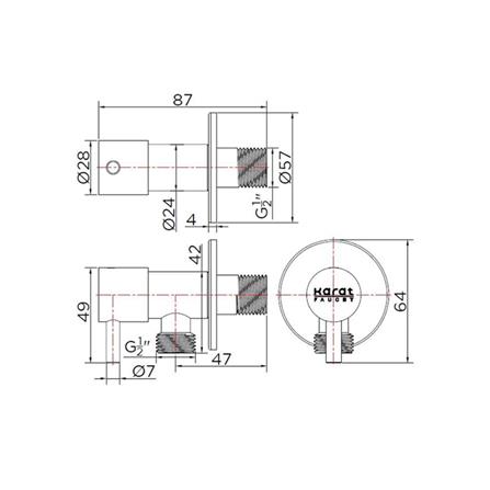 สต๊อปวาล์ว KARAT FAUCET KA-01-412-63_1