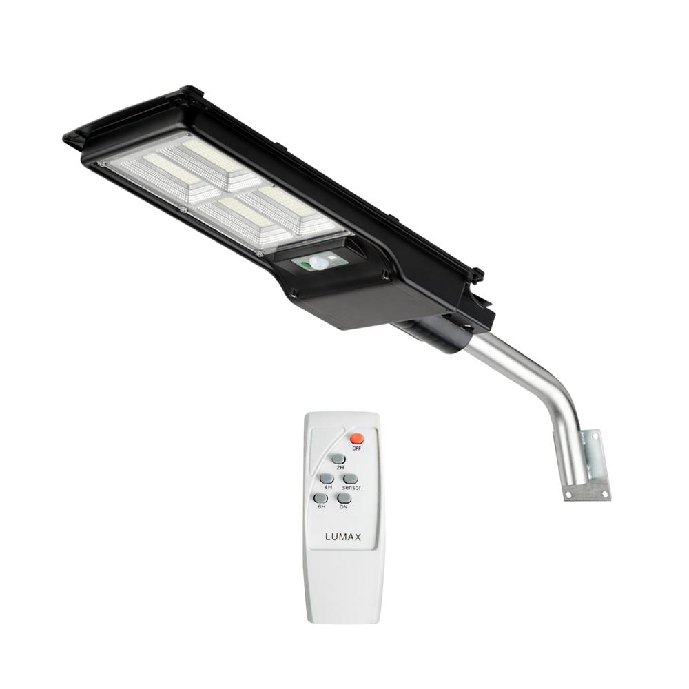 ไฟถนน SOLAR LUMAX 58-00283 80 วัตต์ DAYLIGHT สีดำ