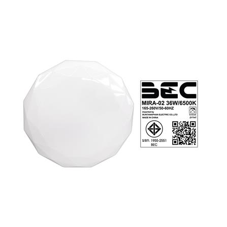 ไฟเพดาน LED BEC MIRA-02 15 นิ้ว 36 วัตต์ DAYLIGHT สีขาว_6