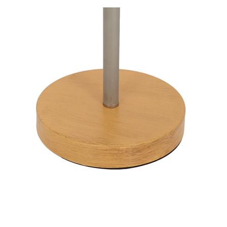 ไฟตั้งโต๊ะ CARINI 5034B/1T สีเทา/เงิน/ลายไม้_4