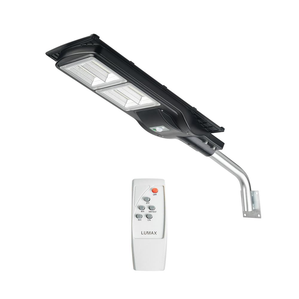 ไฟถนน SOLAR LUMAX 58-00284 120 วัตต์ DAYLIGHT สีดำ