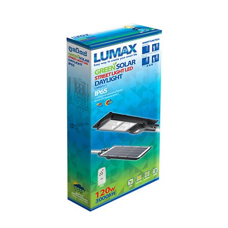 ไฟถนน SOLAR LUMAX 58-00284 120 วัตต์ DAYLIGHT สีดำ_3