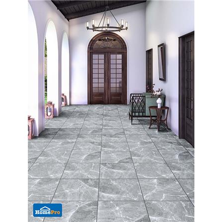 กระเบื้องพื้นพอร์ซเลน  16x16 นิ้ว COTTO อวาลอน เทา ExC PM 0.96M2_3