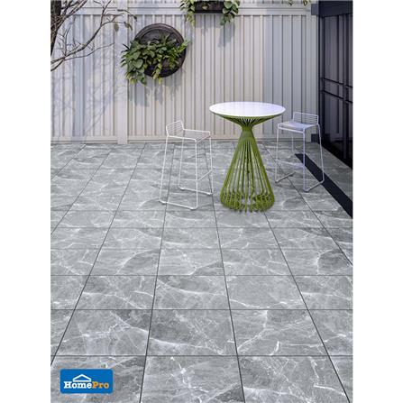 กระเบื้องพื้นพอร์ซเลน  16x16 นิ้ว COTTO อวาลอน เทา ExC PM 0.96M2_4