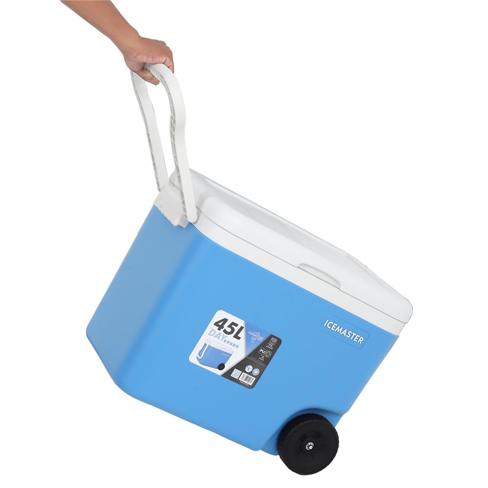 ถังแช่ล้อลาก SPRING DAY 45 ลิตร สีฟ้า